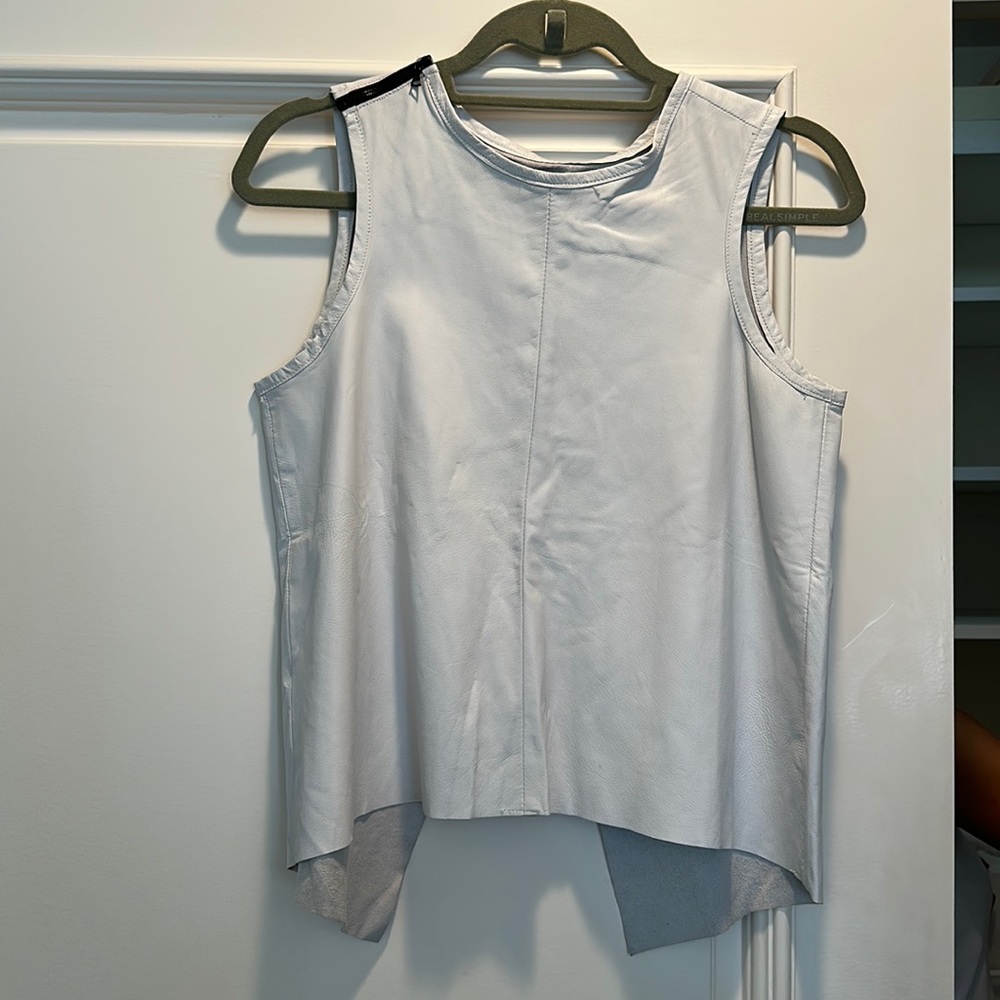 Rag & Bone leather shirt